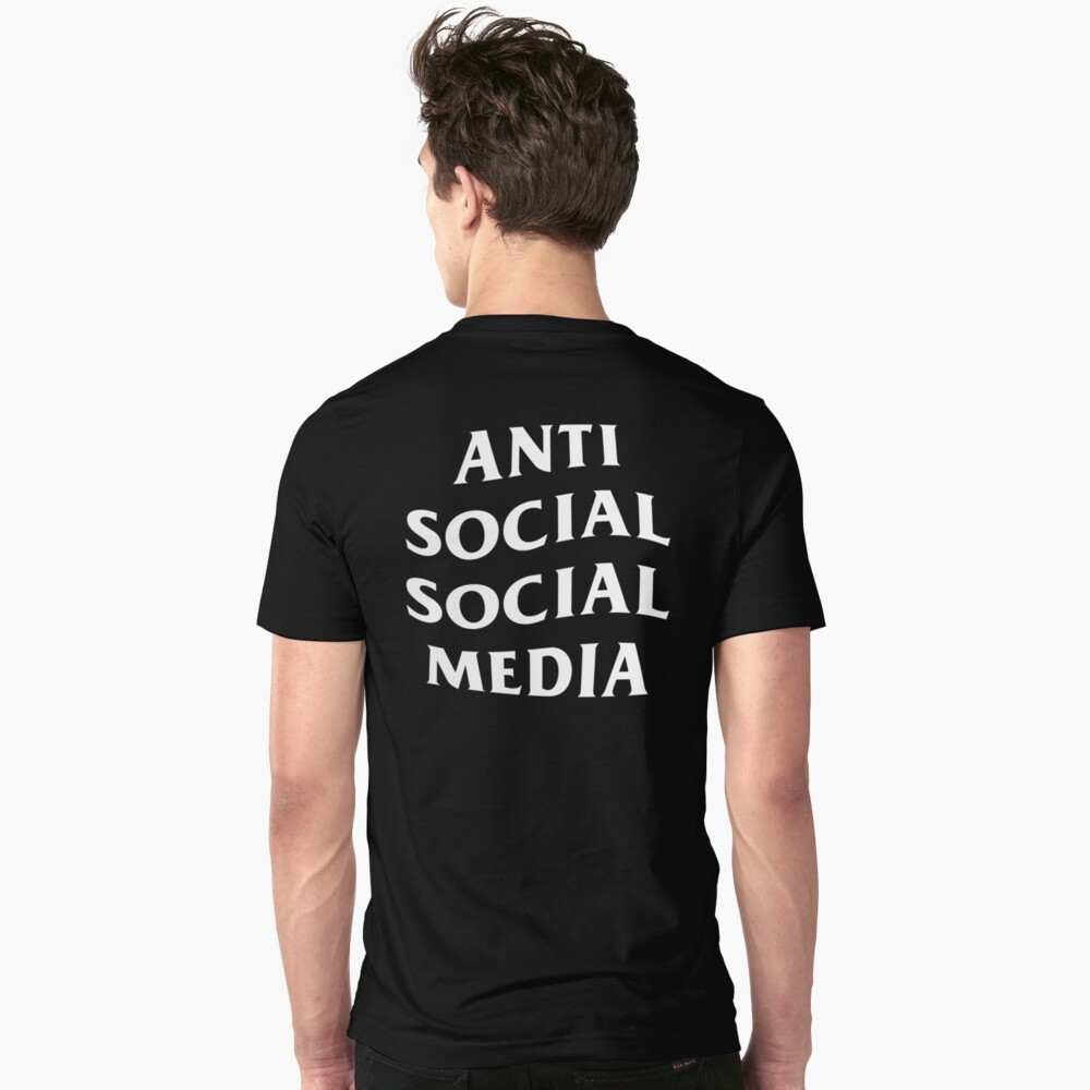 anti social social club paranoid shirt