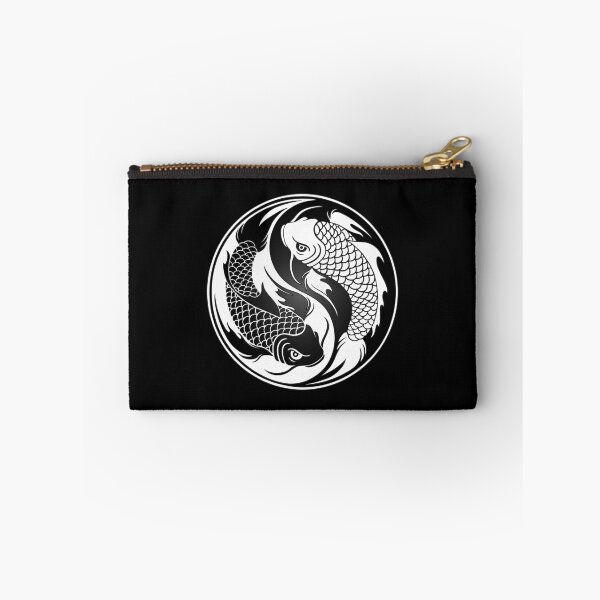 Item preview, Black and White Yin Yang Koi Fish designed and sold by JeffBartels.