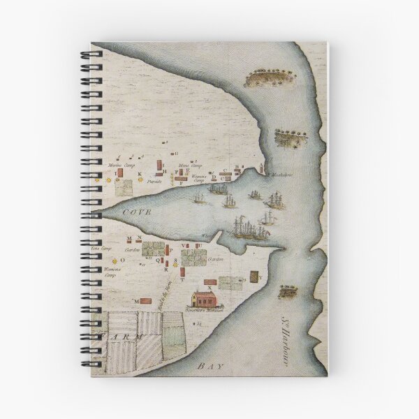 Item preview, Vintage Map of Port Jackson Sydney Australia (1769) designed and sold by BravuraMedia.