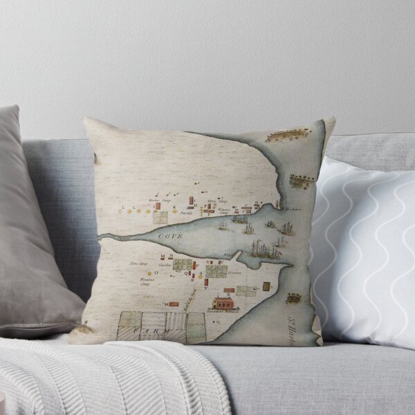 Item preview, Vintage Map of Port Jackson Sydney Australia (1769) designed and sold by BravuraMedia.