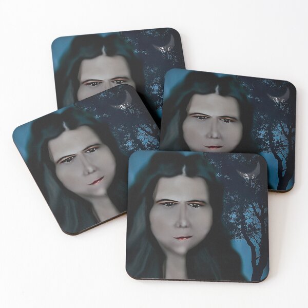 Item preview, Mysterious Girl With A Long Neck. designed and sold by Maria  Gonzalez.
