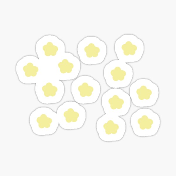 Cute Yellow Star Sticker Pack Sticker For Sale By Sista Stickers