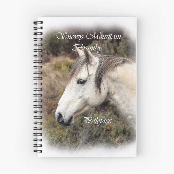 Item preview, Snowy Mountain Brumby   Paleface designed and sold by julie anne  grattan.