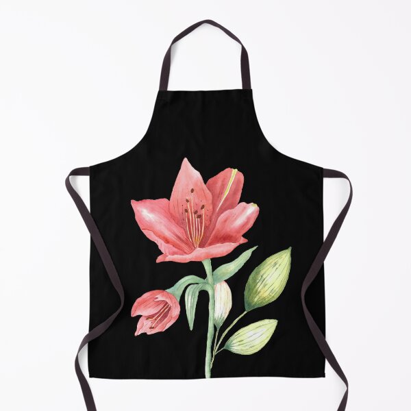 Item preview, LILY FLOWER IN CORAL COLOR designed and sold by latiendadearyam.