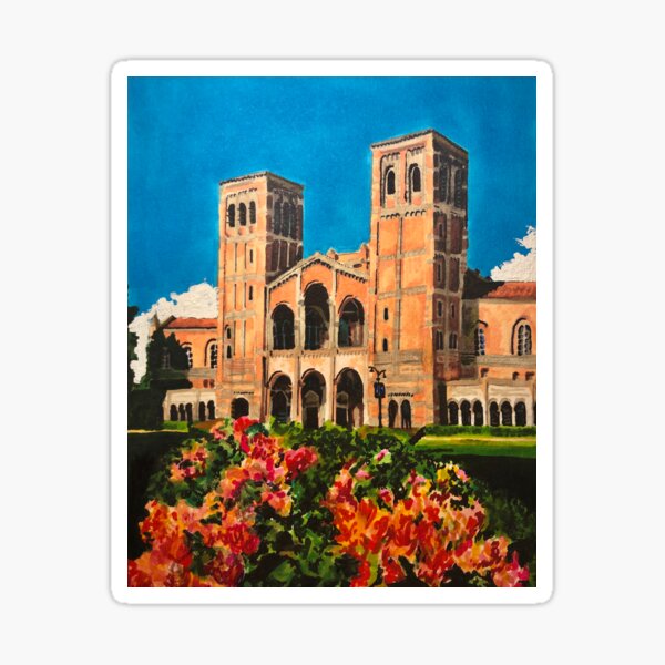 UCLA Royce Hall (University of California, Los Angeles) Sticker