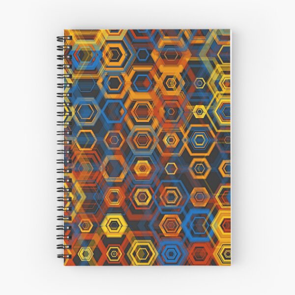 Aperçu de l'œuvre Résumé hexagone en nid d'abeille créée et vendue par north10creation.
