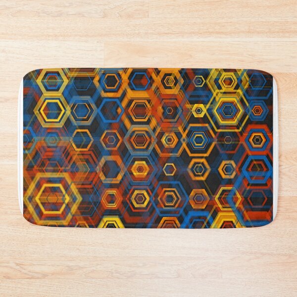 Item preview, Honeycomb hexagon abstract  designed and sold by north10creation.