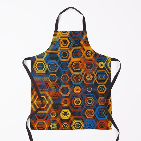 Item preview, Honeycomb hexagon abstract designed and sold by north10creation.