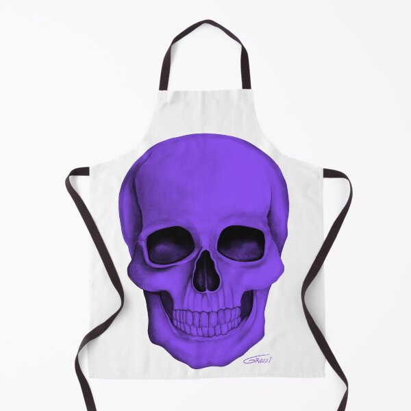 Item preview, Purple Skull (On White Background) designed and sold by GDGCreations.