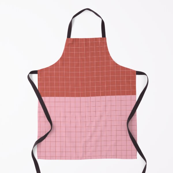 Item preview, simple mix red pink lines lines boho grid designed and sold by Maria Caballer.