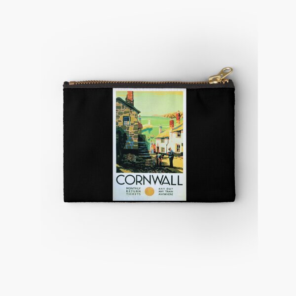 Item preview, Railway Poster Cornwall designed and sold by stickart-marek.