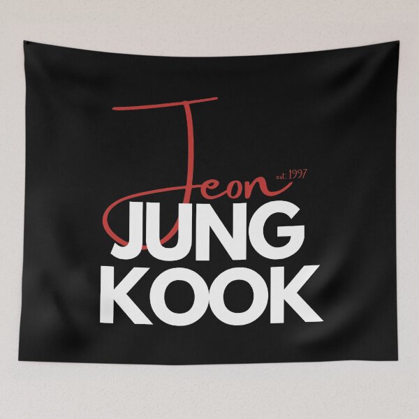 Item preview, BTS Jeon Jungkook Bias Design White/Red designed and sold by haikustore.