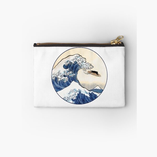 Item preview, Great Wave off Kanagawa Cat Surfer designed and sold by jimmytan.