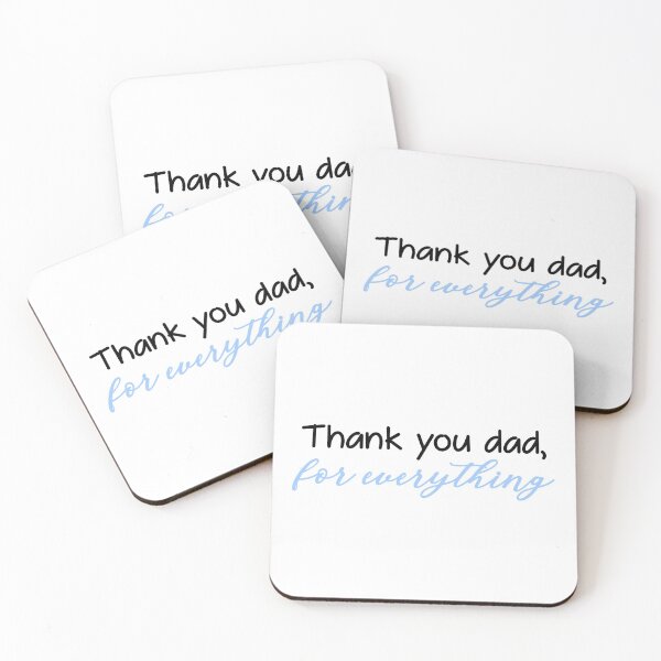 Item preview, Thank you dad, for everything designed and sold by hoonurkaur.