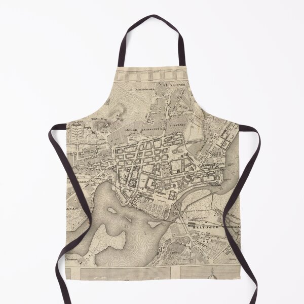Item preview, Vintage Map of Potsdam Germany (1860) designed and sold by BravuraMedia.