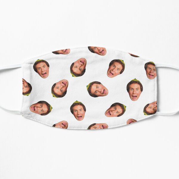Will Ferrell (Buddy the Elf) Head Flat Mask