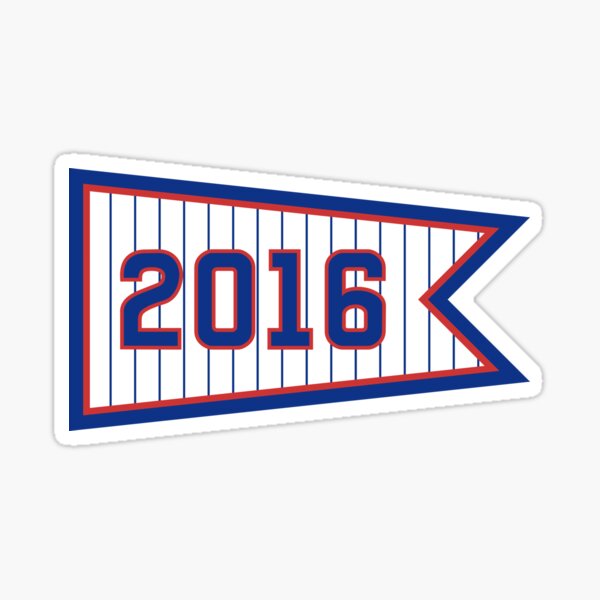 Chicago Flag Script Sticker – Wrigleyville Sports