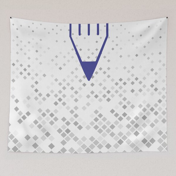 Item preview, Blanco y negro a cuadros con el logotipo de la pluma designed and sold by LynksArts.