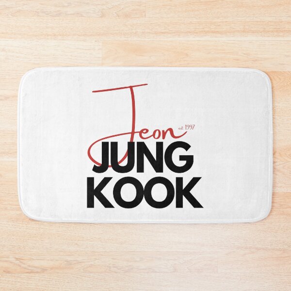 Item preview, BTS Jeon Jungkook Bias Design Black/Red designed and sold by haikustore.
