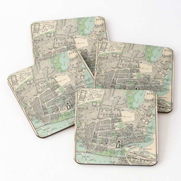 Item preview, Vintage Map of Potsdam Germany (1898) designed and sold by BravuraMedia.