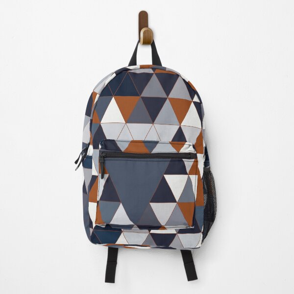Item preview, Navy Rust Triangles III designed and sold by BlertaDK.