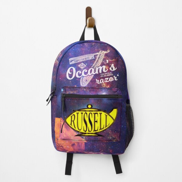 Item preview, atheist russels teapot occams razor galaxy designed and sold by AllLeftSides42.