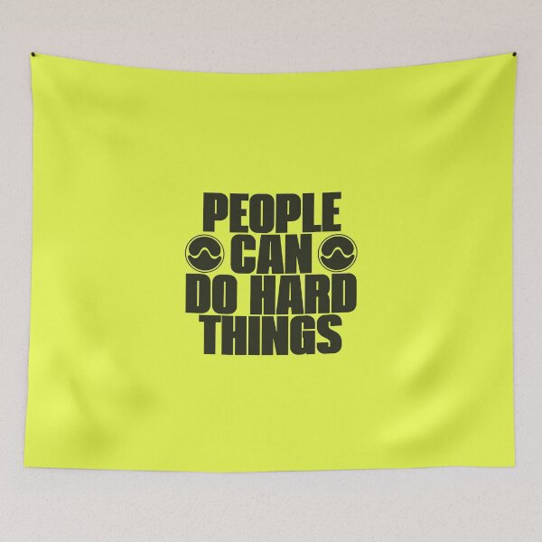 Item preview, People Can Do Hard Things Lime Green Lady Gaga Chromatica designed and sold by AlertStore.