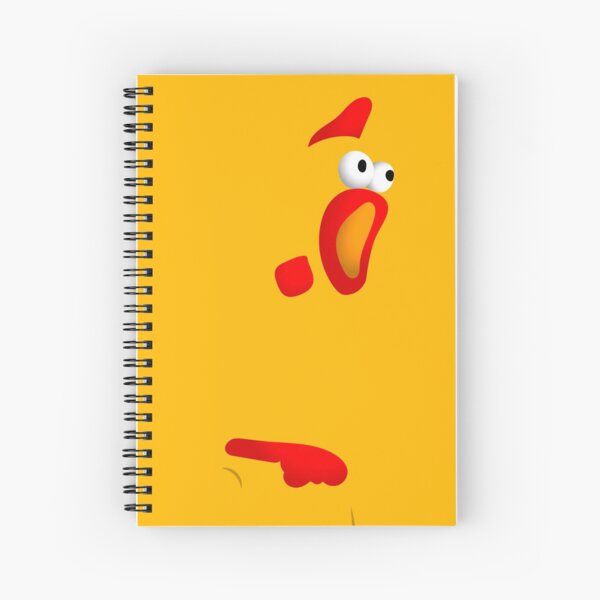 Rubber Chicken Spiral Notebook