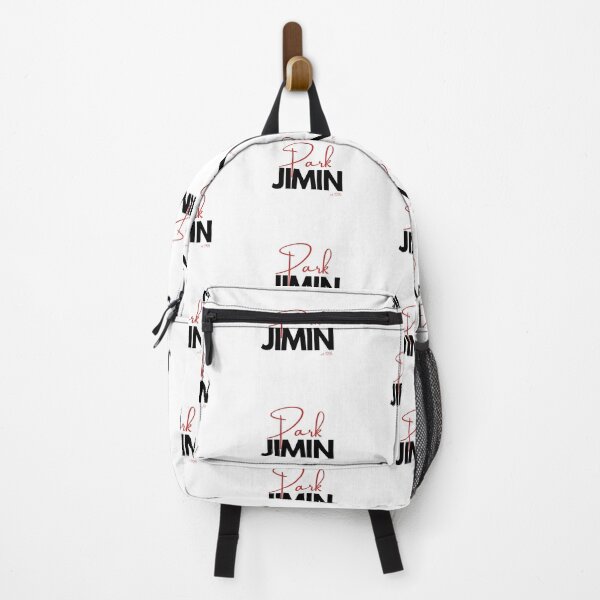 Item preview, BTS Park Jimin Bias Design Black/Red designed and sold by haikustore.