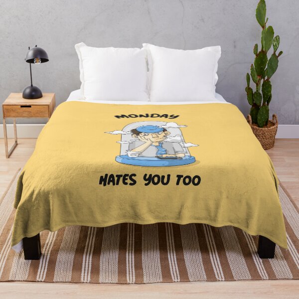 Item preview, Monday Hates You Too designed and sold by AladdinMktgs.