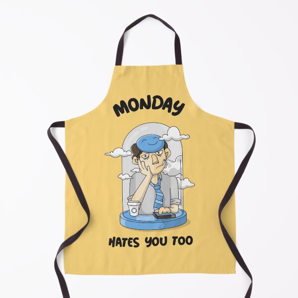 Item preview, Monday Hates You Too designed and sold by AladdinMktgs.