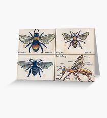 Bees Greeting Card