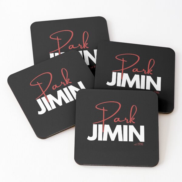 Item preview, BTS Park Jimin Bias Design White/Red designed and sold by haikustore.