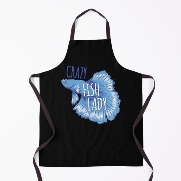 Item preview, Crazy fish Lady (fighting fish) designed and sold by jazzydevil.