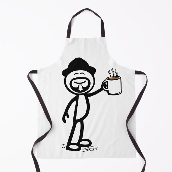 Item preview, GG Coffee Guy Stick Figure designed and sold by GDGCreations.