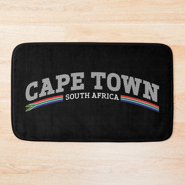 Item preview, Cape Town South Africa White Dot Text Pattern designed and sold by ElPato.