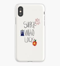 SuperWhoLock iPhone Case