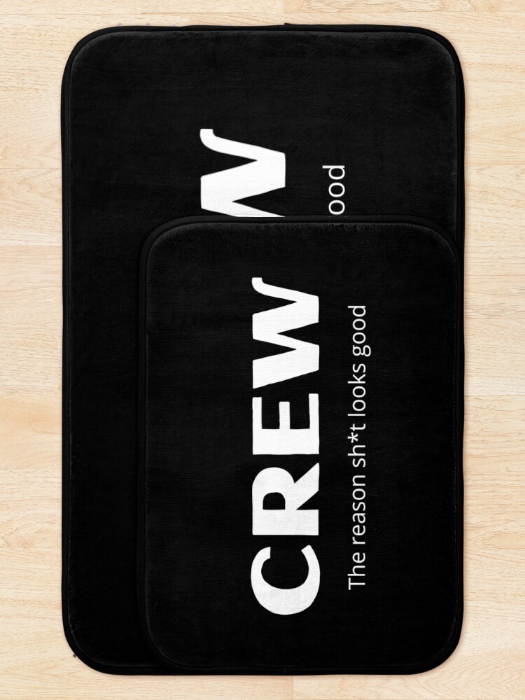 Thumbnail 5 of 6, Bath Mat, Crew designed and sold by InputVSOutput.