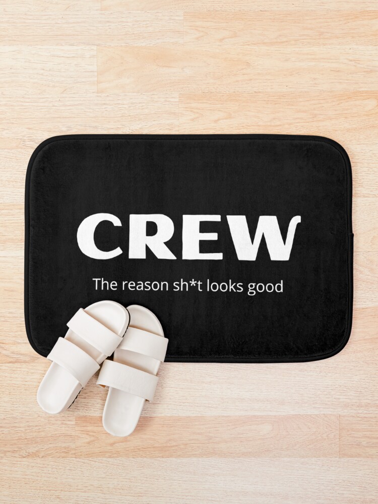 Thumbnail 1 of 6, Bath Mat, Crew designed and sold by InputVSOutput.