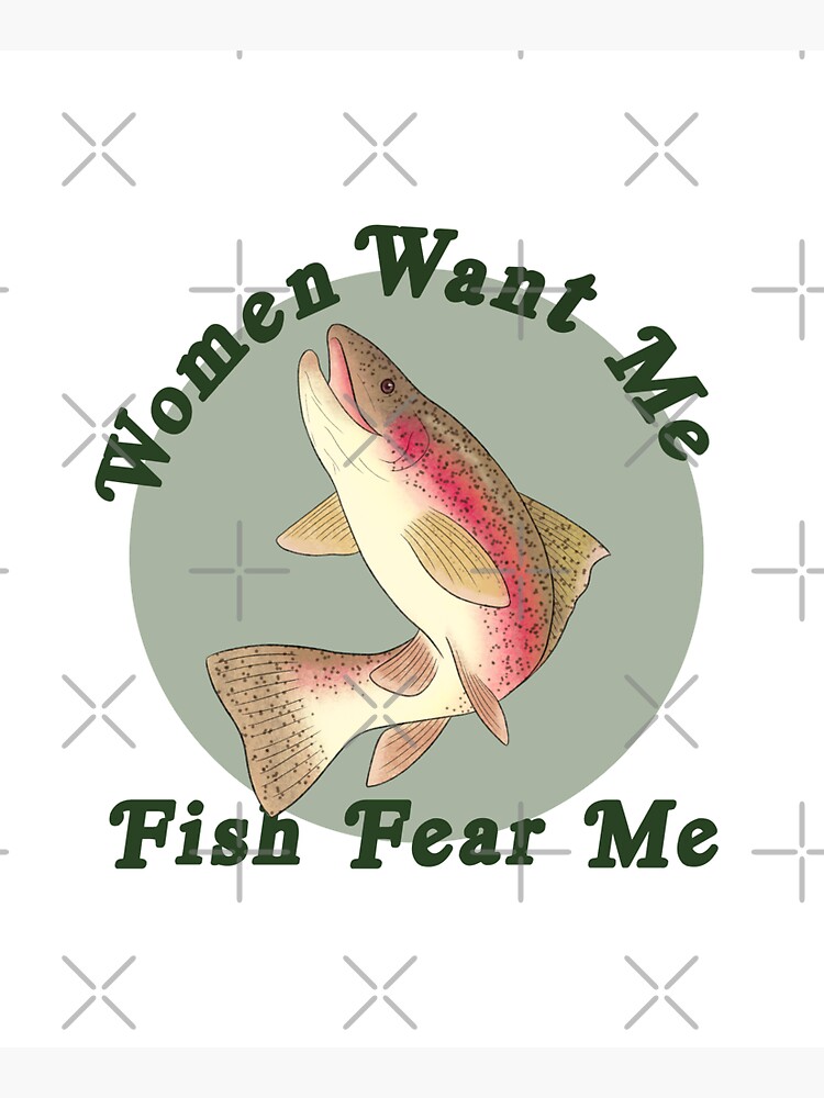 Thumbnail 5 von 5, Stofftasche, Frauen wollen mich, Fische fürchten mich designt und verkauft von InkAndSwords.