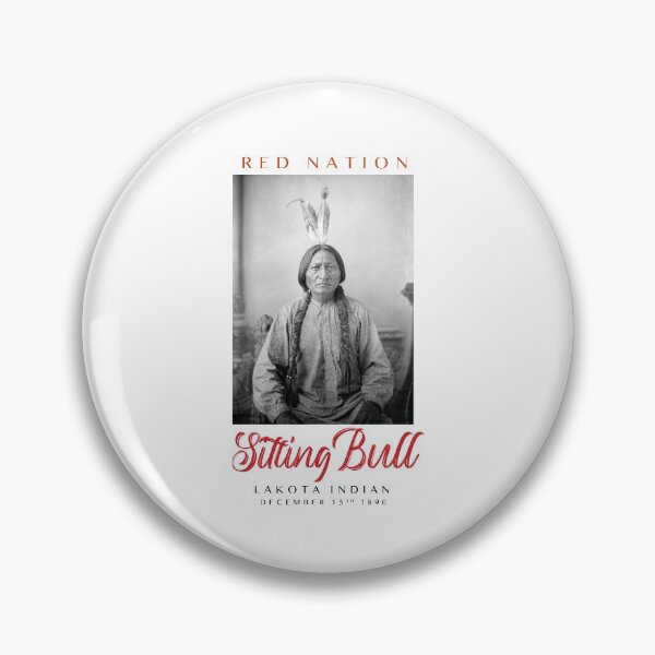 Item preview, Red Nation Sitting Bull designed and sold by TheLaundryLady.