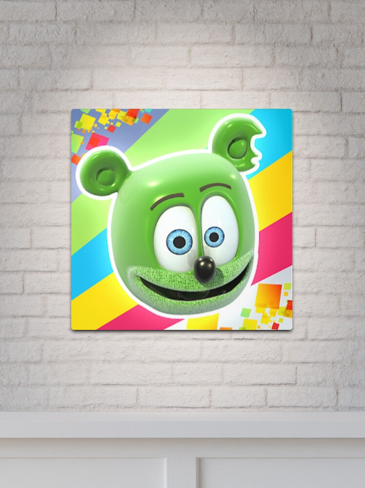 Cartoon Gummy Bear Metal Prints for Sale