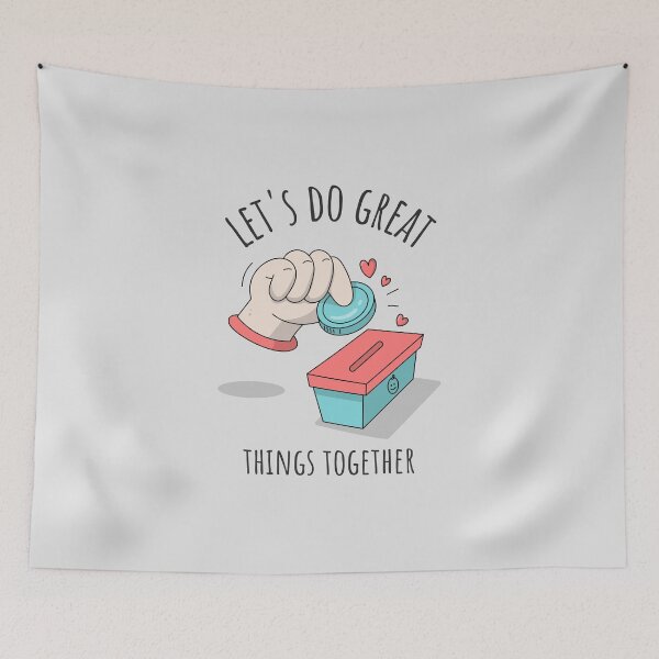 Item preview, Let's Do Great Things Together designed and sold by AladdinMktgs.