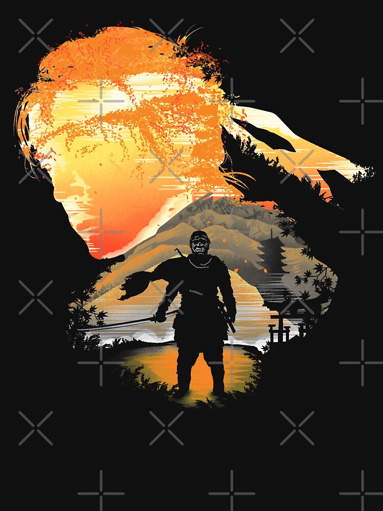 Thumbnail 7 of 7, Essential T-Shirt, The Way of the Samurai designed and sold by Donnie Art.