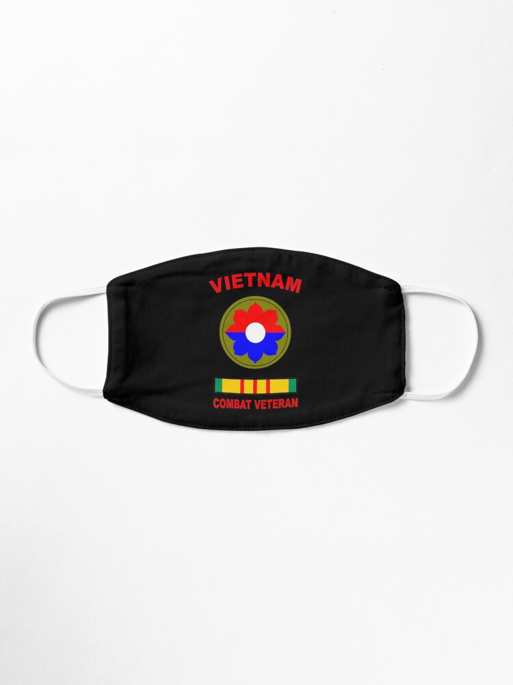 Alternate view of 9th Infantry Division Vietnam Veteran Old Reliables Mask