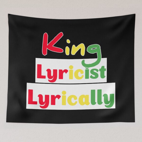 Item preview, King Lyricist ryg designed and sold by Ankhmesut.
