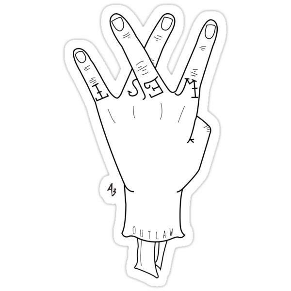 west-side-hand-sign-stickers-by-alessandro-bozzoni-redbubble