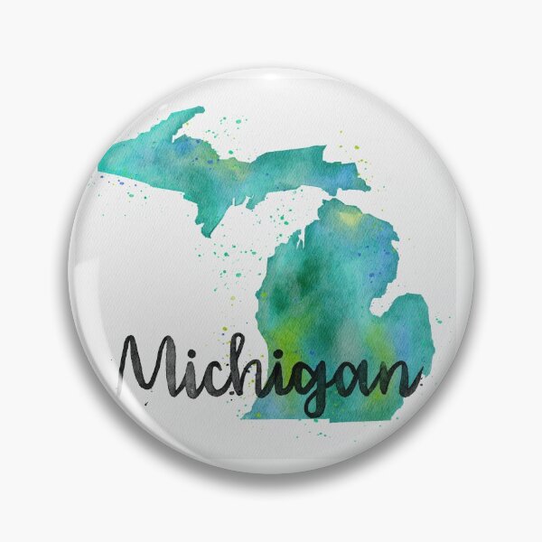 Item preview, Watercolor Michigan designed and sold by Ashleyemmons.
