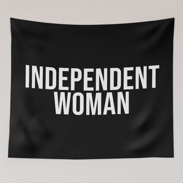 Item preview, INDEPENDENT WOMAN designed and sold by BethanInChains.