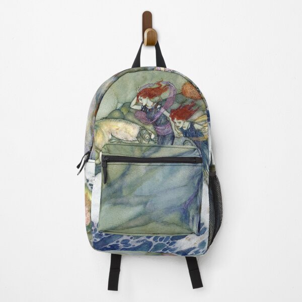 Item preview, Mermaid Cave - The Tempest - Edmund Dulac designed and sold by forgottenbeauty.